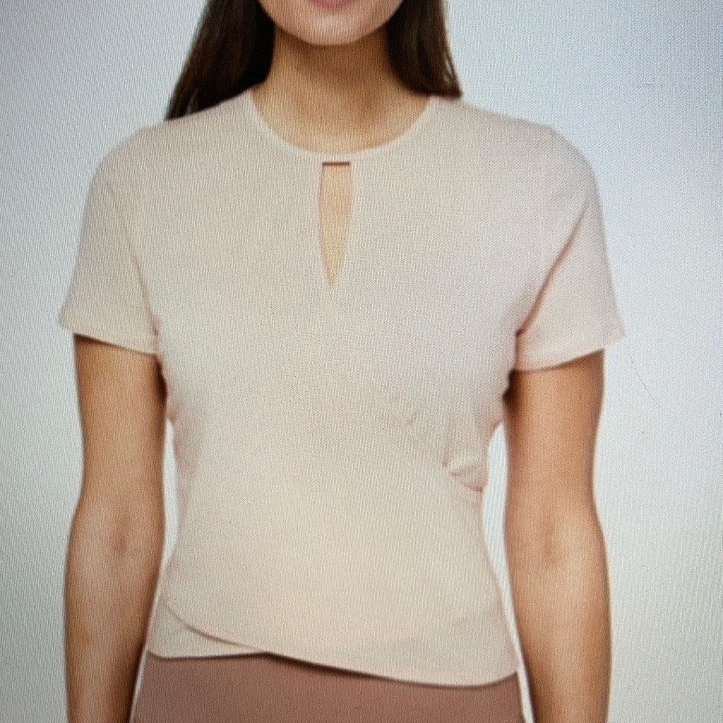 Lululemon Round Trip Short Sleeve Heathered Nudie